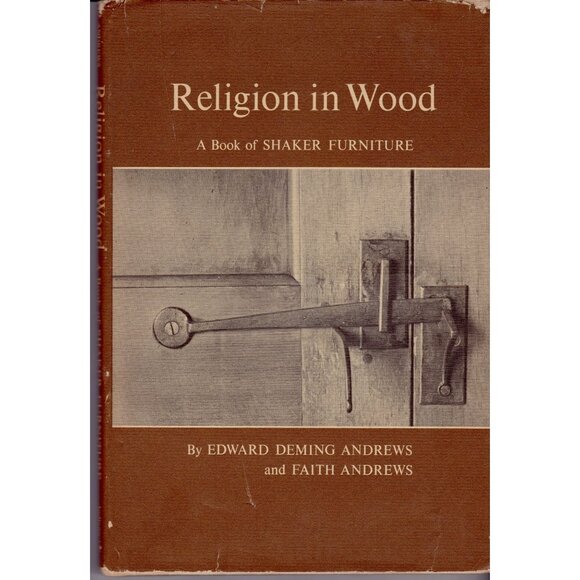 Religion in Wood: A Book of Shaker Furniture (1973, 4th Printing) HC/DJ - Picture 1 of 7